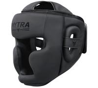 Boxing Headguard for Men & Women - Full Face Protection Sparring Head Guard with Cheeks Forehead and Ear Protection Adjustable Fit for MMA, Muay Thai & Kickboxing Head Guard (Black)