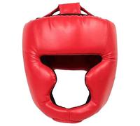 Boxing Headguard Full Face Boxing Headgear Adjustable Head Guard Karate Muay Thai Training Protection(As Shown A)