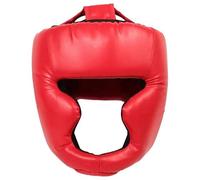 Boxing Headguard Full Face Boxing Headgear Adjustable Head Guard Karate Muay Thai Training Protection(As Shown A)