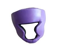 Boxing Helmet with Full Face Coverage, Training, Heavy-Duty Equipment Head Protector Suitable for Sparring And Muay Thai, Purple