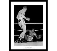 Boxing Henry Cooper Stuns Muhammad Ali Framed Photo Memorabilia
