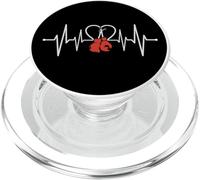 Boxing Humor Fun Boxing Heartbeat Gift for a Boxer PopSockets PopGrip for MagSafe