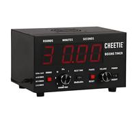 Boxing Interval Timer with LED Display - 1-12 Challenge Rounds, Adjustable Buzzer, 30 Sec to 10 Min Workout, 0/30/60 Sec Rest Period
