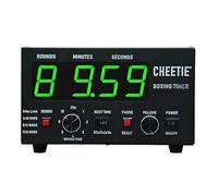 Boxing Interval Timer with LED Display - 1-12 Challenge Rounds, Adjustable Buzzer, 30 Sec to 10 Min Workout, 0/30/60 Sec Rest Period