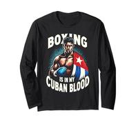 Boxing is in My Cuban Blood Long Sleeve T-Shirt