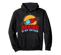 Boxing Is My Oxygen Gloves Boxing Gloves Pullover Hoodie