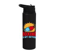 Boxing is My Oxygen Gloves Boxing Gloves Stainless Steel Insulated Water Bottle