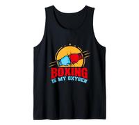Boxing is My Oxygen Gloves Boxing Gloves Tank Top