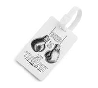 Boxing is My Theraphy Travel Luggage Tags for Suitcases Baggage Handbag Label