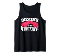 Boxing Is My Therapy Tank Top