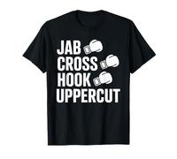 Boxing Jab Cross Hook Uppercut Boxer T-Shirt