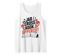 Boxing Jab Cross Hook Uppercut Tank Top