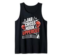 Boxing Jab Cross Hook Uppercut Tank Top