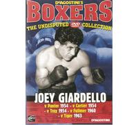 BOXING - JOEY GIARDELLO v PANTER 1954, CARTIER 1954, TROY 1954, FULLMER 1960, TIGER 1963 - VERY COLLECTABLE NOW DAYS AND BECOMING VERY HARD TO FIND - NEW AND SEALED - VERY RARE IN THIS CONDITION