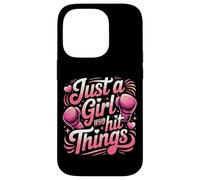Boxing Just A Girl Who Hit Things Case for iPhone 14 Pro