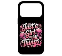Boxing Just A Girl Who Hit Things Case for iPhone 17 Pro