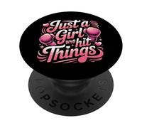 Boxing Just A Girl Who Hit Things PopSockets Adhesive PopGrip