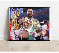Boxing Legend ... Mr. Tyson Fury World Champion The Gypsy King Poster : A Huge 30" by 24" Photo Quality Print : Bring Your Walls To Life !