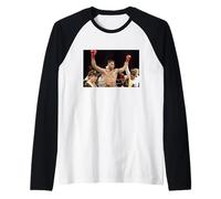 Boxing Lennox Lewis Heavyweight Champion Beats Al Malcolm Raglan Baseball Tee