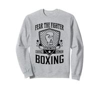Boxing Lifestyle Courage Strength Honor Boxer Sweatshirt