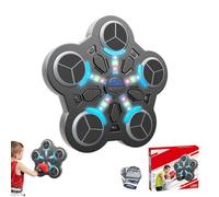 Boxing Machine For Kids | Smart Music Boxing Machine | Wall Mounted Punching Machine With 3 Speed Levels | Shock Absorbing Boxing Trainer | Cool Lights Interactive Punching Trainer With Gloves For Gym
