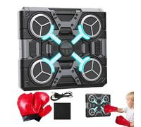 Boxing Machine, Wall Mounted Music Boxing Machine | Electronic Musical Boxing Machine,High Energy Boxing Equipment, Wall Mounted Boxing Mat for Indoor Gym