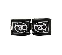 Boxing-Mad 3.5m Stretch Cotton Handwraps, Black