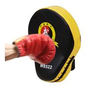 Boxing Mat - 9.84 Inch Adjustable Focus | PU Leather + EVA Sponge - Punch Shield for Boxing, Martial Arts, Karate and Fitness Training for Adults and