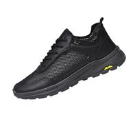 Boxing Men, Mens Trainers Running Shoes Mens Hikking Mesh Breathable Sports Casual Shoes for Indoor and Outdoor Sports,Sneakers A Black