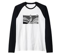 Boxing Mike Tyson Heavyweight World Champion At Wembley 1987 Raglan Baseball Tee