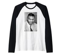 Boxing Mike Tyson World Heavyweight Champion in London 1987 Raglan Baseball Tee