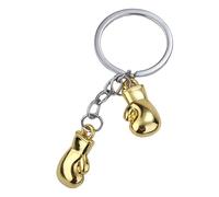 Boxing Mitten Keychain - Metal Boxing Key Chains | Portable Keyring Favors | Fitness Keychain Future Boxer | Boxing Gloves Pendant Keychain - Decorative Keychain For School Bag