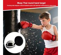 Boxing Mitts - Shock Absorption Kickboxing Strike Cover for Training, Professional Punch Pads with Padding, Hand Protection Gear for Kids, Men, Women, Fitness Enthusiasts, Martial Arts