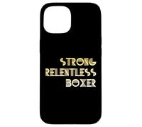 Boxing motivational quote Boxe Case for iPhone 15