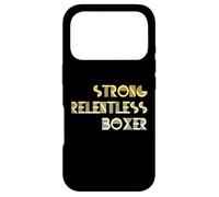 Boxing motivational quote Boxe Case for iPhone 17 Pro