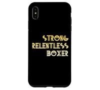 Boxing motivational quote Boxe Case for iPhone XS Max