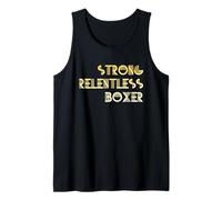 Boxing Motivational Quote Boxe Tank Top