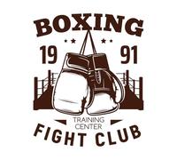 Boxing Muay Thai Single Combats Icons Set Wall Stickers 49.2x59.2cm Art Decoration Coffee