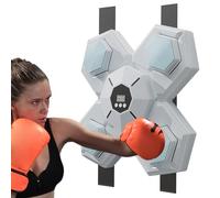 Boxing Music Machine, Smart Music Boxing Machine, Boxing Music Training Running Machine, Wall Mounted Portable Trainer Equipment for the Home Indoor Training Fitness Home Gym Training Sparring