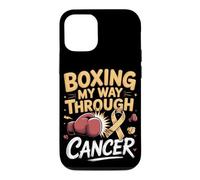 Boxing My Way Through Cancer Boxer Survivor Fighter Case for iPhone 12/12 Pro
