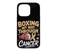 Boxing My Way Through Cancer Boxer Survivor Fighter Case for iPhone 13 Pro