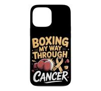 Boxing My Way Through Cancer Boxer Survivor Fighter Case for iPhone 13 Pro Max
