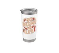 Boxing No Boxing No Life Stainless Steel Insulated Tumbler