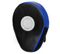 Boxing Pads Curved Focus Mitts, Punching Kicking Pads, Boxing Training Focus Pad, Leather Kickboxing Pad For Blocking, MMA, Muay Thai & Kick Martial Arts, Fully Adjustable Punch Mitts