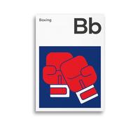 Boxing Posters Prints, Bold and Colourful Wall Art, Gifts for Fans
