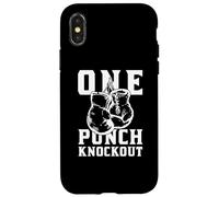 Boxing Punch Knockout King of the Ring Boxing Boxer Gloves Case for iPhone X/XS