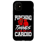 Boxing Punching Things Is My Cardio Case for iPhone 11