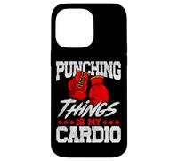 Boxing Punching Things Is My Cardio Case for iPhone 14 Pro Max
