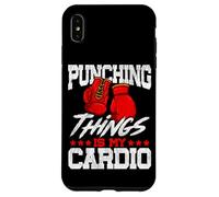 Boxing Punching Things Is My Cardio Case for iPhone XS Max