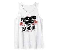 Boxing Punching Things is My Cardio Tank Top